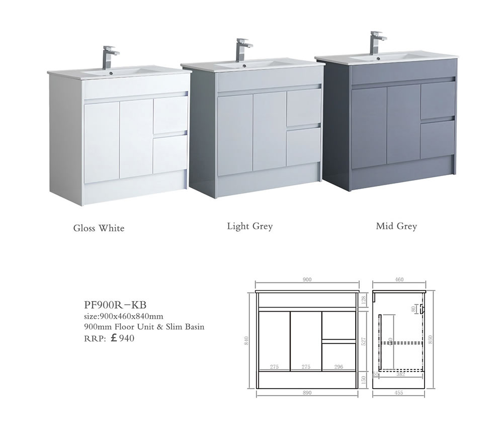 PF900R-KB - KDK SANITARY WARE